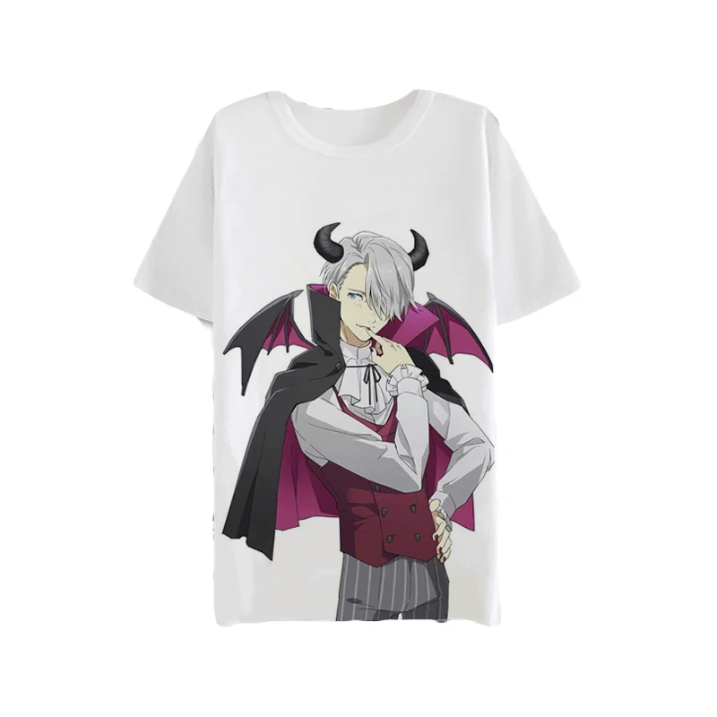 Rolecos аниме Юрий! On Ice косплей костюм рубашки Виктор Никифоров Юрий плисецкий Yuuri