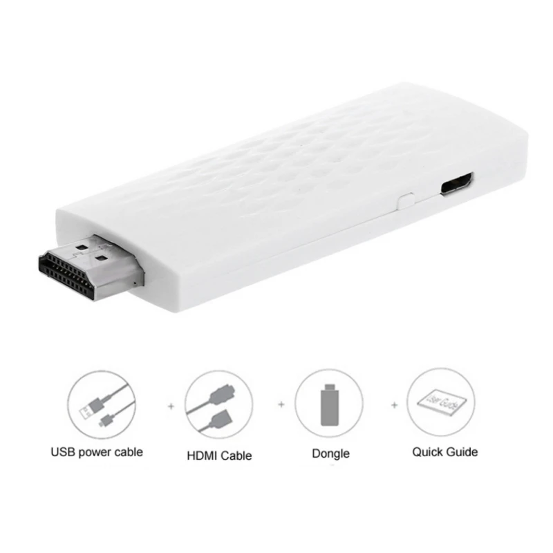 A1 Беспроводной Wi-Fi экран телефона Airplay к HDMI ТВ адаптер-ключ зеркальный дисплей для