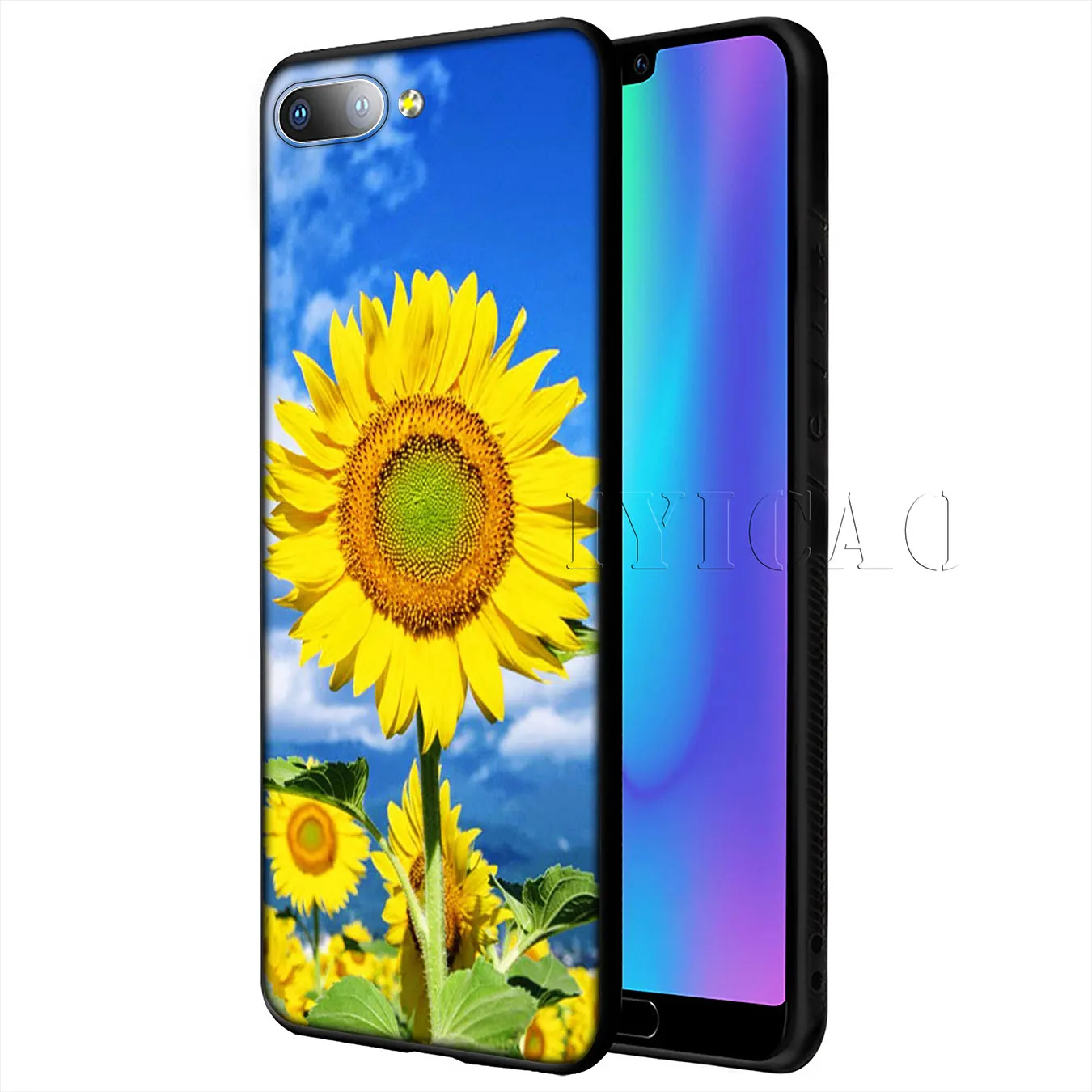 IYICAO цветной чехол для Huawei Y9 Y7 Y6 Prime 2019 Honor 20 8C 8X8 9 9X10 Lite 7C 7X 7A Pro |