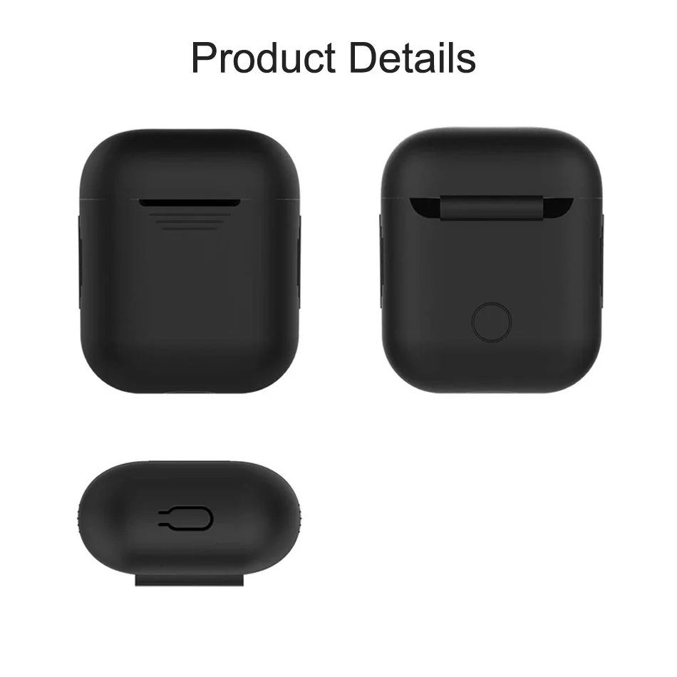 Oppselve чехол для наушников для Apple Air Pods силиконовый чехол Беспроводная Bluetooth сумка для наушников защитные аксессуары для airpods белый