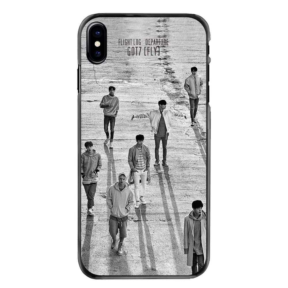 Got7 kpop Корея мальчик группа девушка Джексон печати телефон чехлы для samsung Galaxy Note 2 3