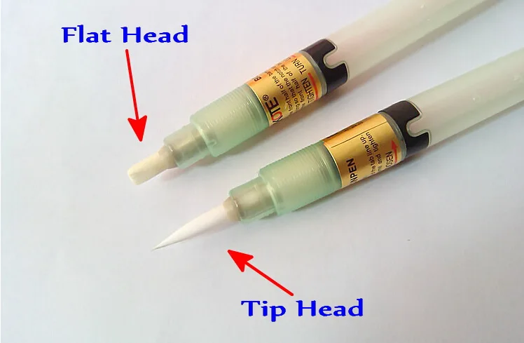 Новинка 1 шт. пастообразный флюс с наконечником для паяльной пасты плоская ручка