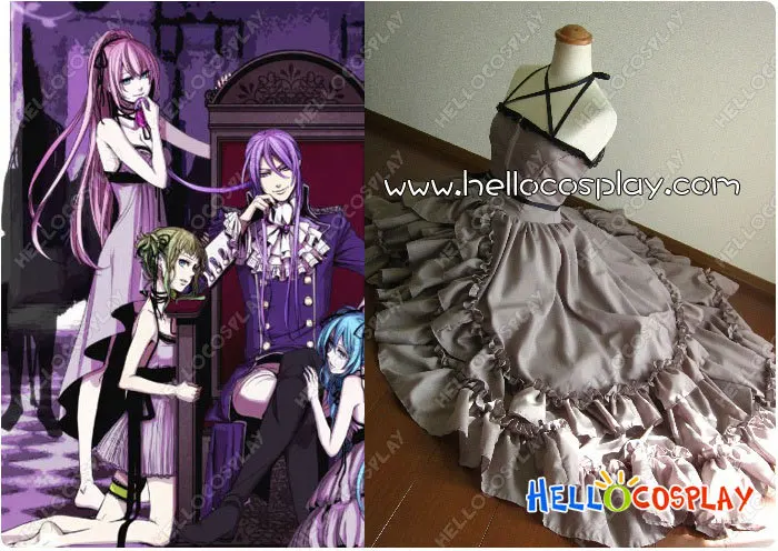 Вокалоид 2 The Seven Deadly Sins Madness of Duke Venomania Luka megourine Dress H008 |