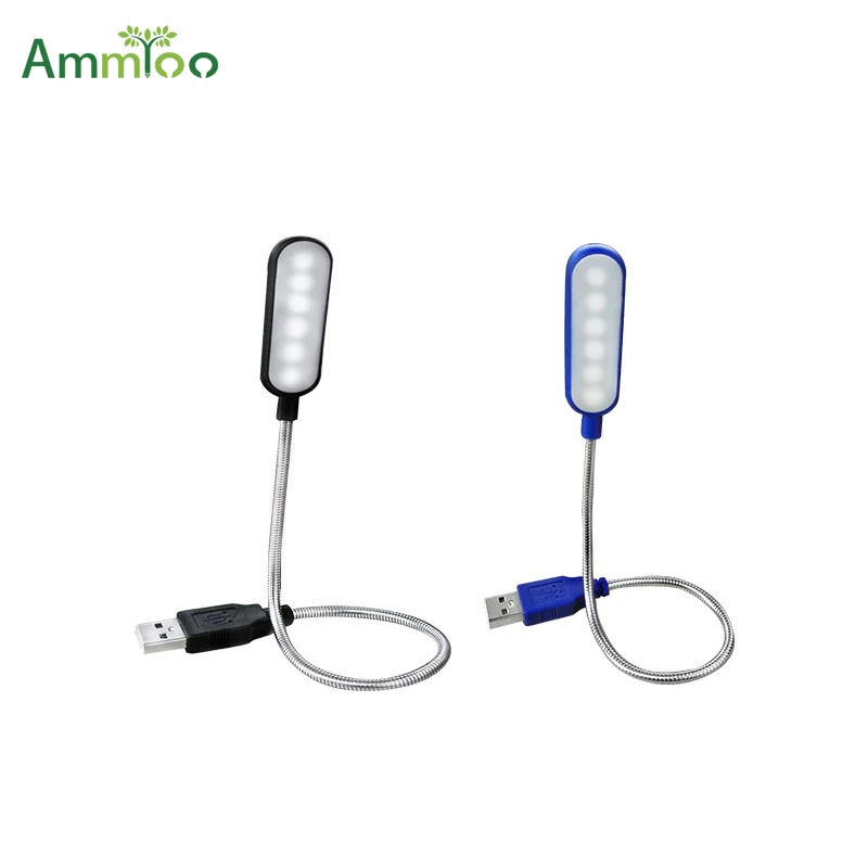 

USB LED Night light Eye Care Study Work luminaria LED Desk Table Book Reading lamp For Computer PC Notebook Charger Power Supply