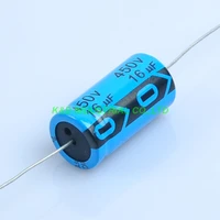 6pcs 16uf 450v axial electrolytic capacitor for guitar valve radio tube amp diy