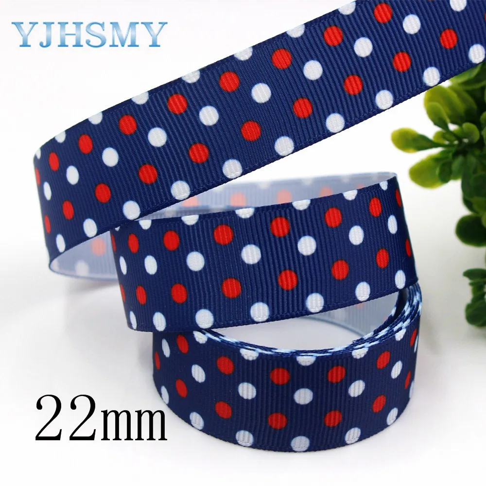 YJHSMY D 17921 674 10 ярдов 25/22 мм мультфильм печатных grosgrain ленты DIY ручной работы