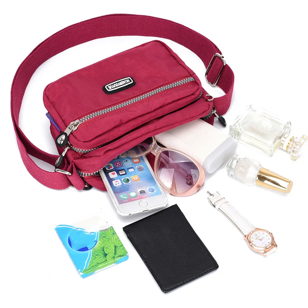 Luxury Shoulder Bag Female Women Nylon Shoulder Bag Waterproof Elegant Daily Shopping Handbag сумка женская#619P