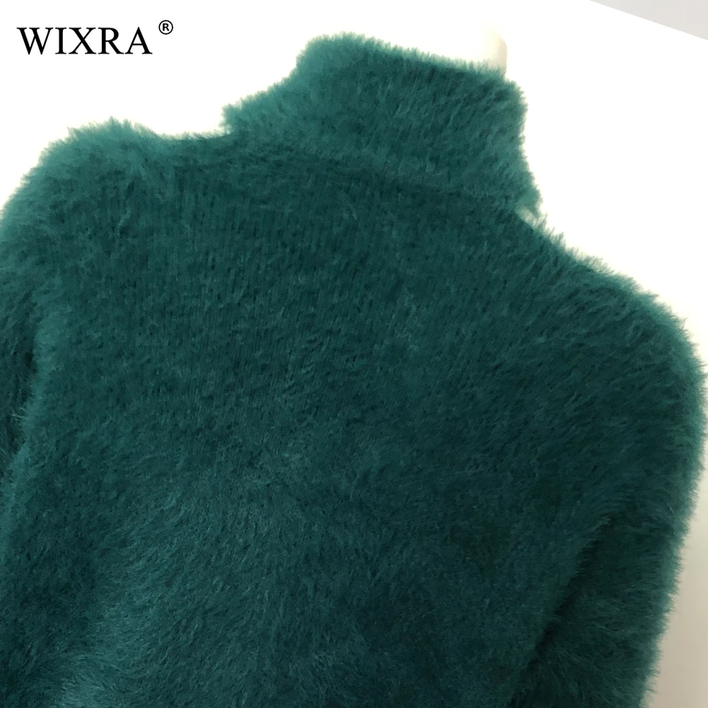 Wixra 2018 Autumn Winter Hot Fashion Women Sweaters And Pullovers Turtleneck Knitted Hollow out Soft Knit Jumpers | Женская одежда