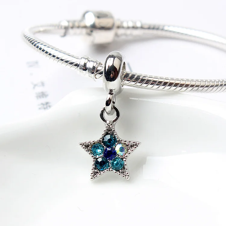 Роскошные маленькие яркие бусины Btuamb подходят для браслетов Pandora ожерелья женщин