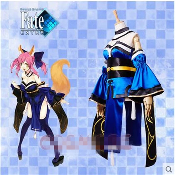 Новинка 2017 костюм для косплея из аниме Fate/stay Night Caster tammo no mae Хэллоуина вечеринки
