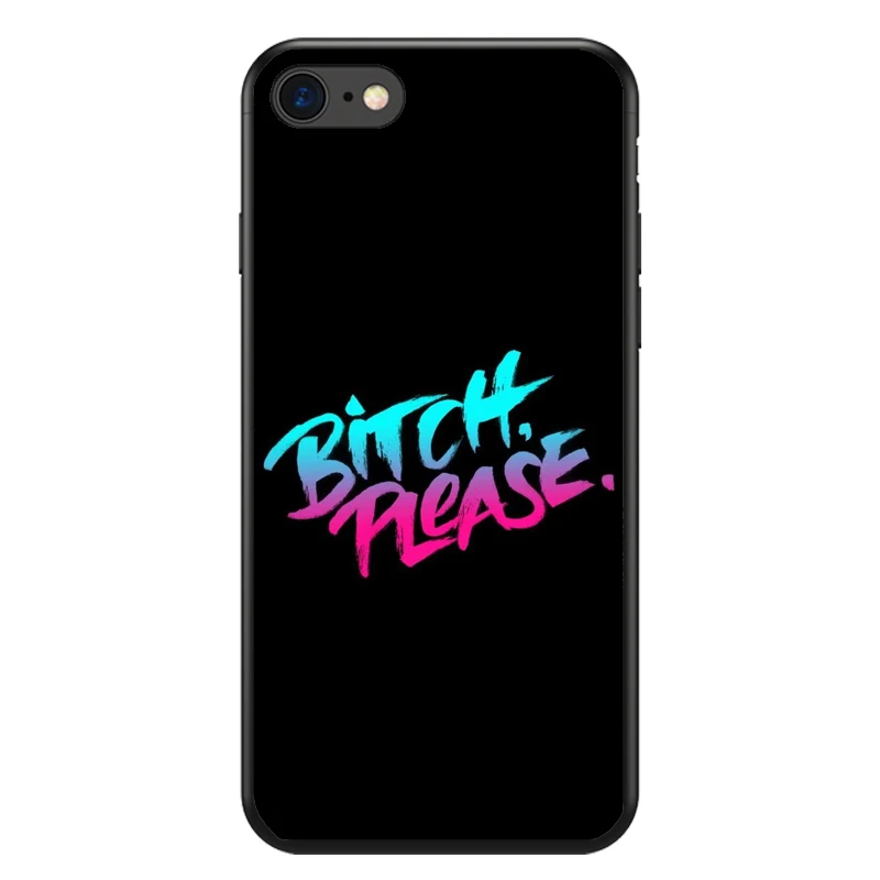 Мягкий чехол из ТПУ для iPhone 4S 5SE 6 Plus 7 7plus 8 X XS MAX XR BiNFUL I'M не всегда