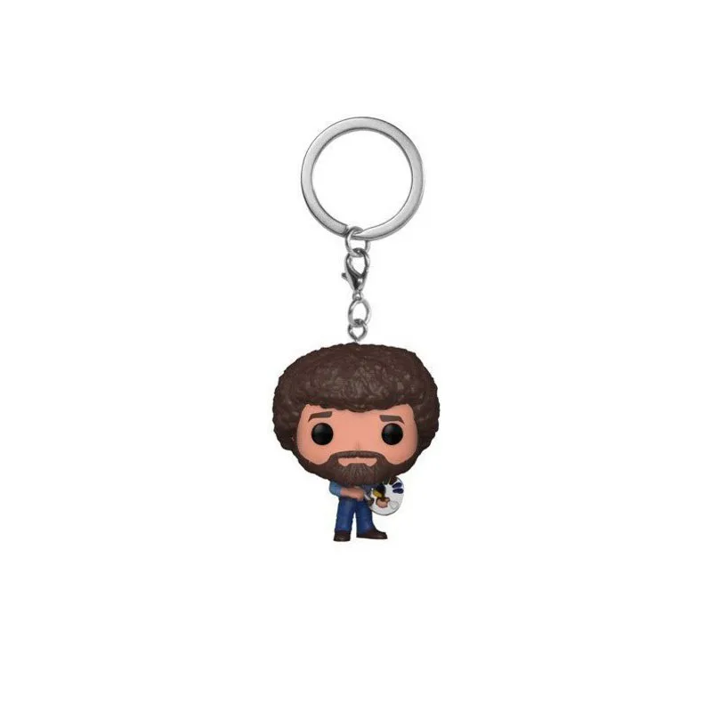 Карманный Брелок FUNKO THE JOY OF Paint &amp BOB ROSS Коллекционная модель экшн-фигурки игрушки