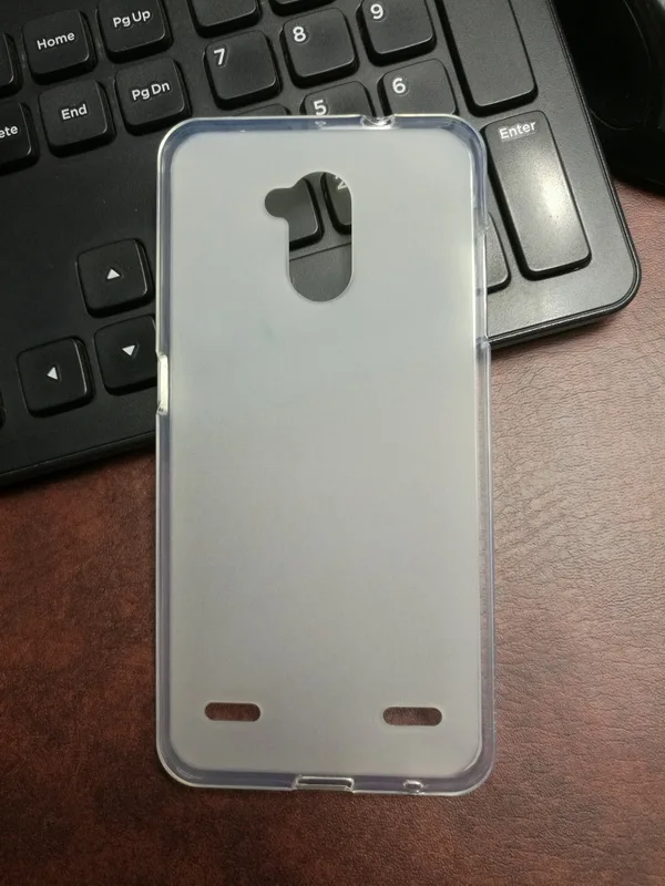 Clear FANATU zte T320 силиконовый чехол, 4,5 дюймов, мягкий ТПУ zte Blade GF3, чехол на заднюю панель с принтом, защитный чехол для телефона s для zte Blade GF3 Funda - Цвет: Clear