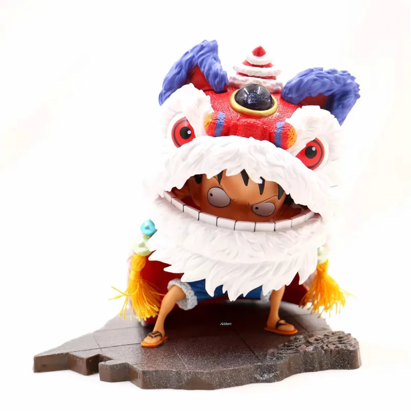 

Соломенная шляпа «Пиратская обезьяна», 6 дюймов Luffy новогодняя версия GK экшн-фигурка Коллекционная модель игрушечная коробка 15 см B85