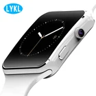 2018 LYKL Bluetooth умные часы X6 спортивные Шагомер Умные часы с камерой поддержка sim-карты Whatsapp Facebook для телефона Android