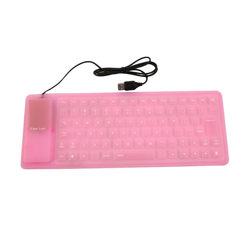 85 Keys Portable USB Mini Flexible Silicone Soft Keyboard Foldable For Laptop Notebook IC882017 |