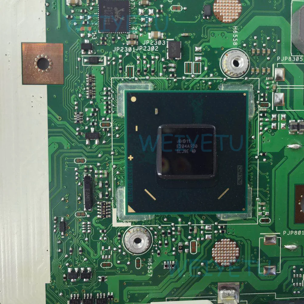 K55VD материнская плата для ASUS K55 K55V Intel ноутбук s989 HM76 60 N8DMB1701 B04 2 ГБ Rev 3 0|Компьютерные