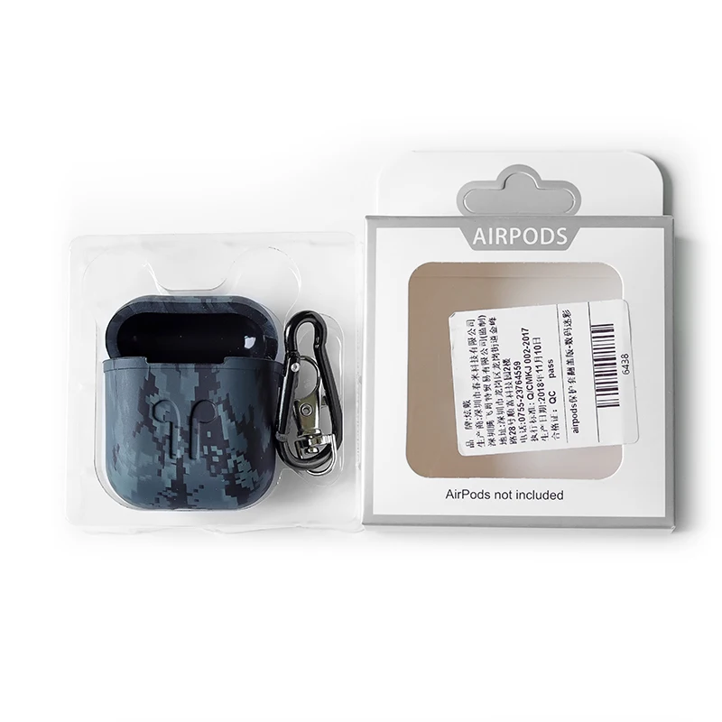 Мягкий силиконовый чехол для i12 tws/Apple Airpods1/2/i9S/i10 tws/i10s/i10 max/i11/i13 Tws чехол для зарядки AirPods силиконовый чехол - Цвет: Digital