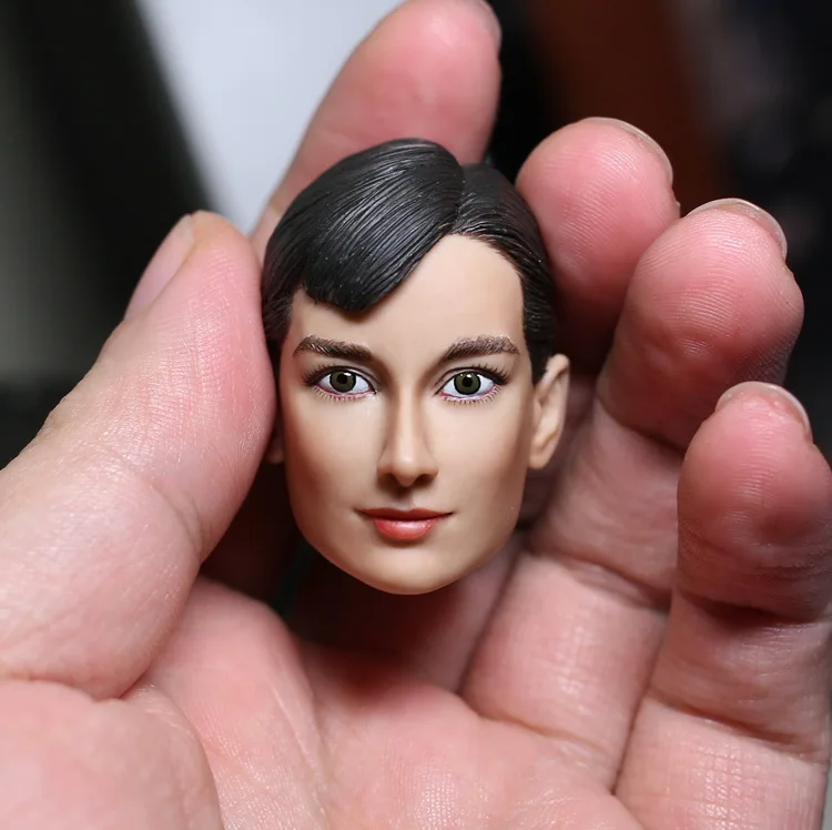 Фигурка Женская в масштабе 1:6 Аксессуары для римского праздника голова Одри