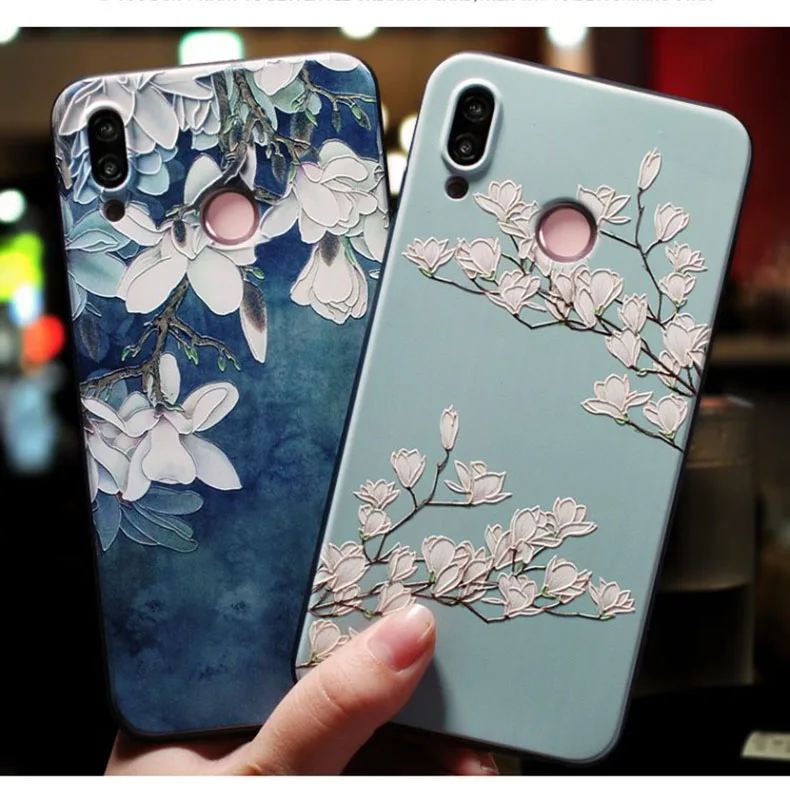 Силиконовый чехол с розами для huawei P20 Lite P30 Pro P10 mate 10 20 Lite Honor 8A Pro 8X10 Play P Smart Y9 Y6 Pro Y7 чехол