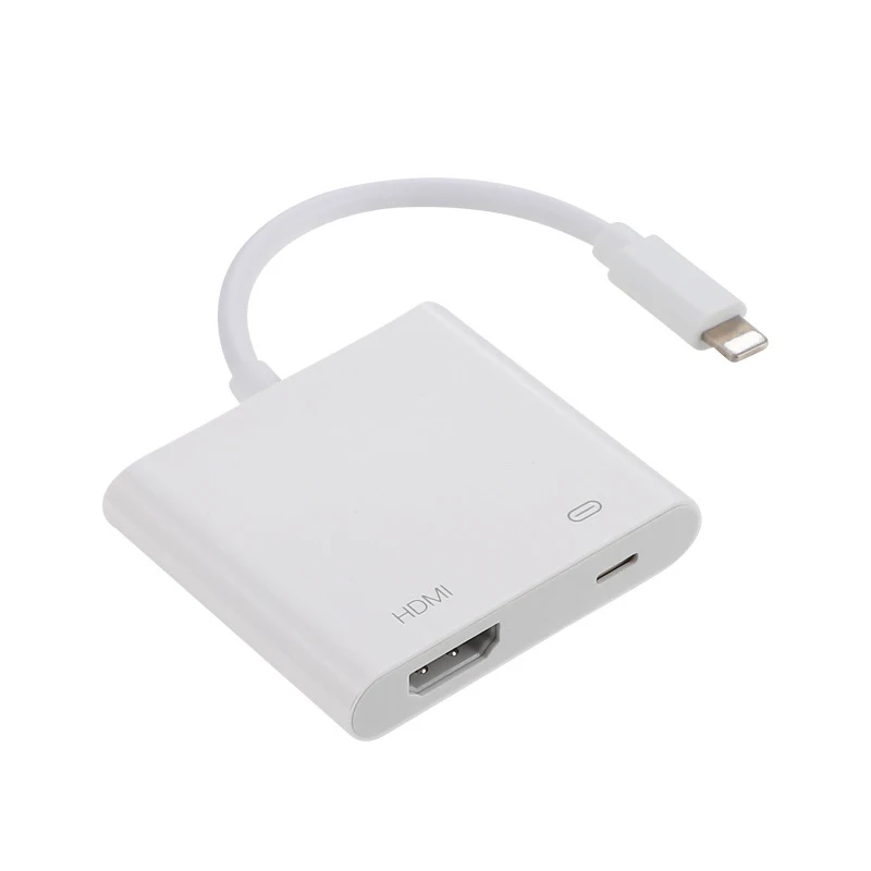Wouwon Профессиональный hdmi-кабель адаптер для интерфейс Apple 8Pin к HDMI цифровой AV