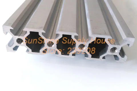 M5 2080 чистый алюминиевый профиль экструзии для OX cnc лазерный резак openbuilding V слот