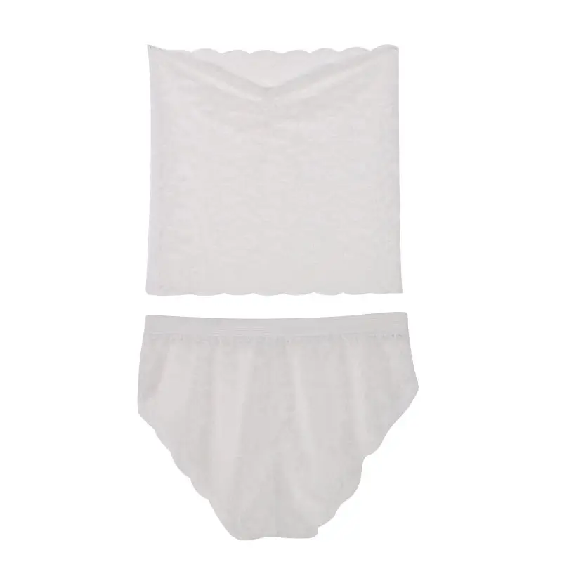 

Sexy Women Lace Tube Top Tank Tops and Lace Shorts Sets Underwear Swimwear Beachwear lkt