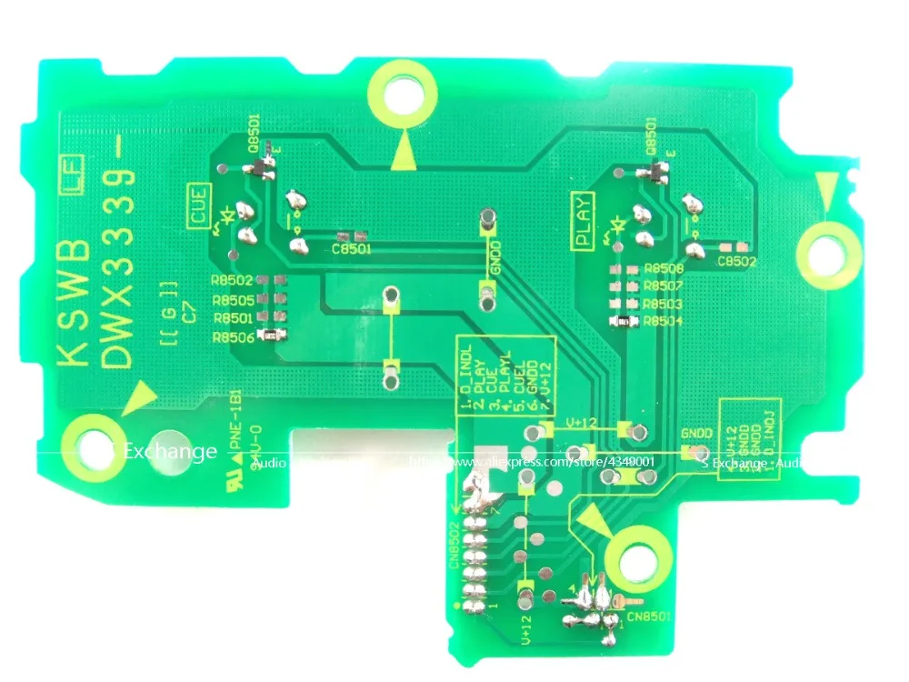 1 шт./лот Play Cue печатная плата PCB DWX 3339 DWX3339 для Pioneer CDJ 2000 Nexus зеленый цвет|Аксессуары