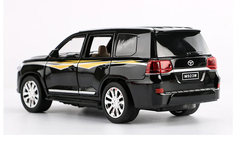 1/24 сплав# M923W-6 SUV Автомобили Модель игрушка со звуком Свет Металлическая Модель эвакуатора литья M923W Коллекция игрушки автомобиль