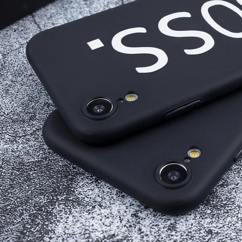 Чехол с узором для iPhone 6 6S Plus чехол XR XS Max X 5 5S SE 7 8 Черный абстрактный Мягкий ТПУ