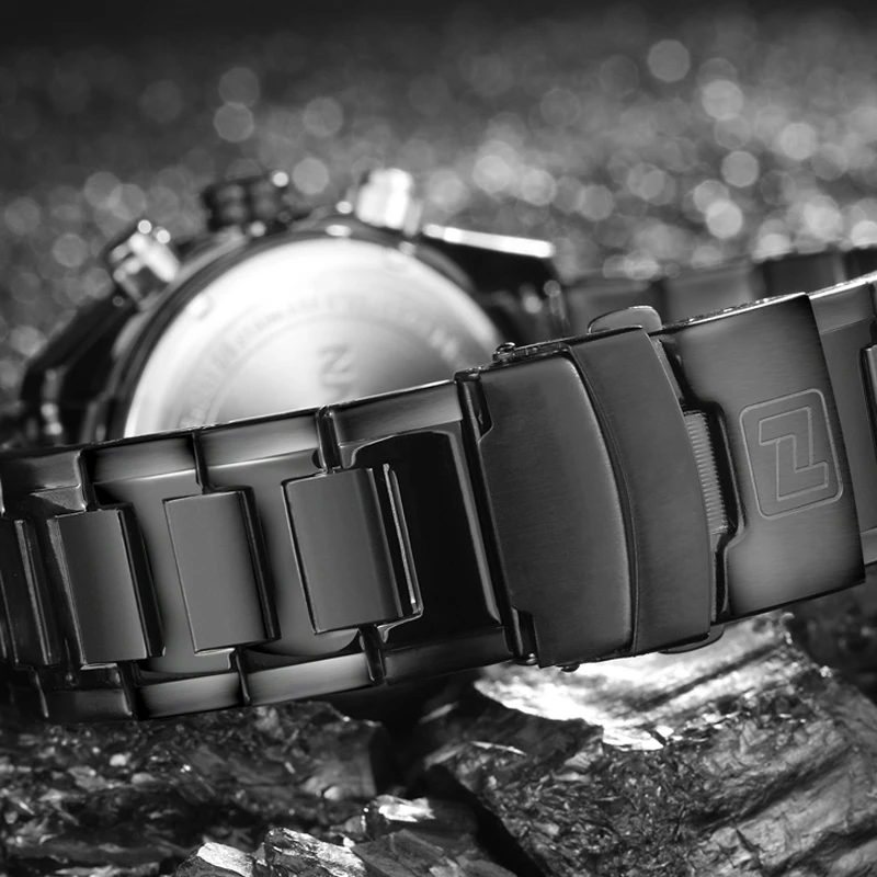 NAVIFORCE Brand Watch Luxury Watches Men Military Waterproof LED Sports Quartz Men's Digital Clock Wrist origin box | Наручные часы