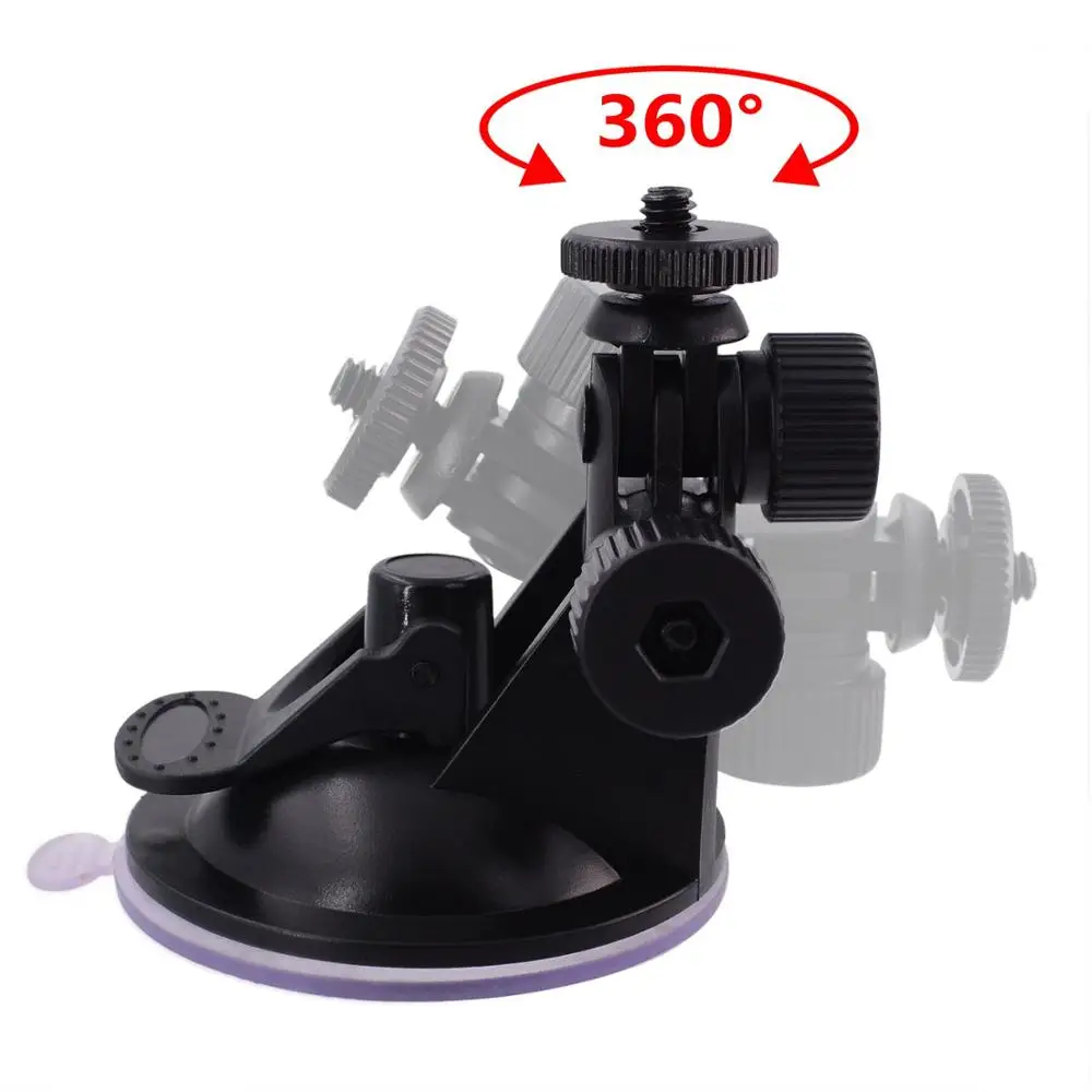 Suction Cup For Action Camera Accessories Gopro Sony Cam Mount Sport Hero 9 8 7 6 5 4 | Электроника
