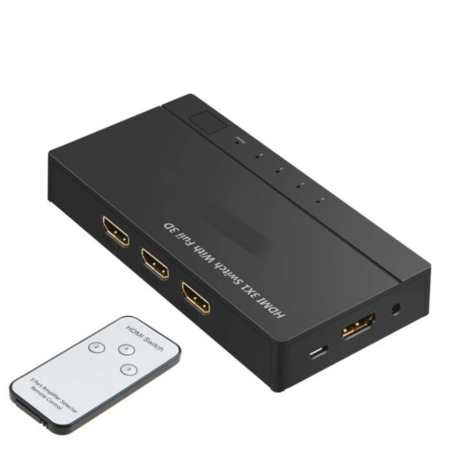 3 Вход до 1 Выход 4 K с мультимедийным интерфейсом высокой четкости переключатель
