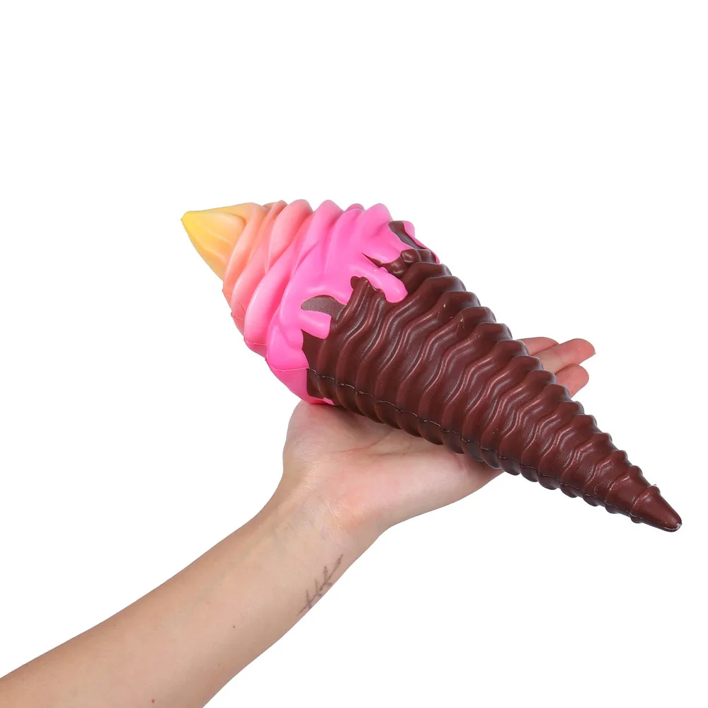 1 шт. сжимающее Радужное Мороженое Мягкие игрушки jumbo медленно растущий крем Ароматические сжимающие игрушки новинка подарок