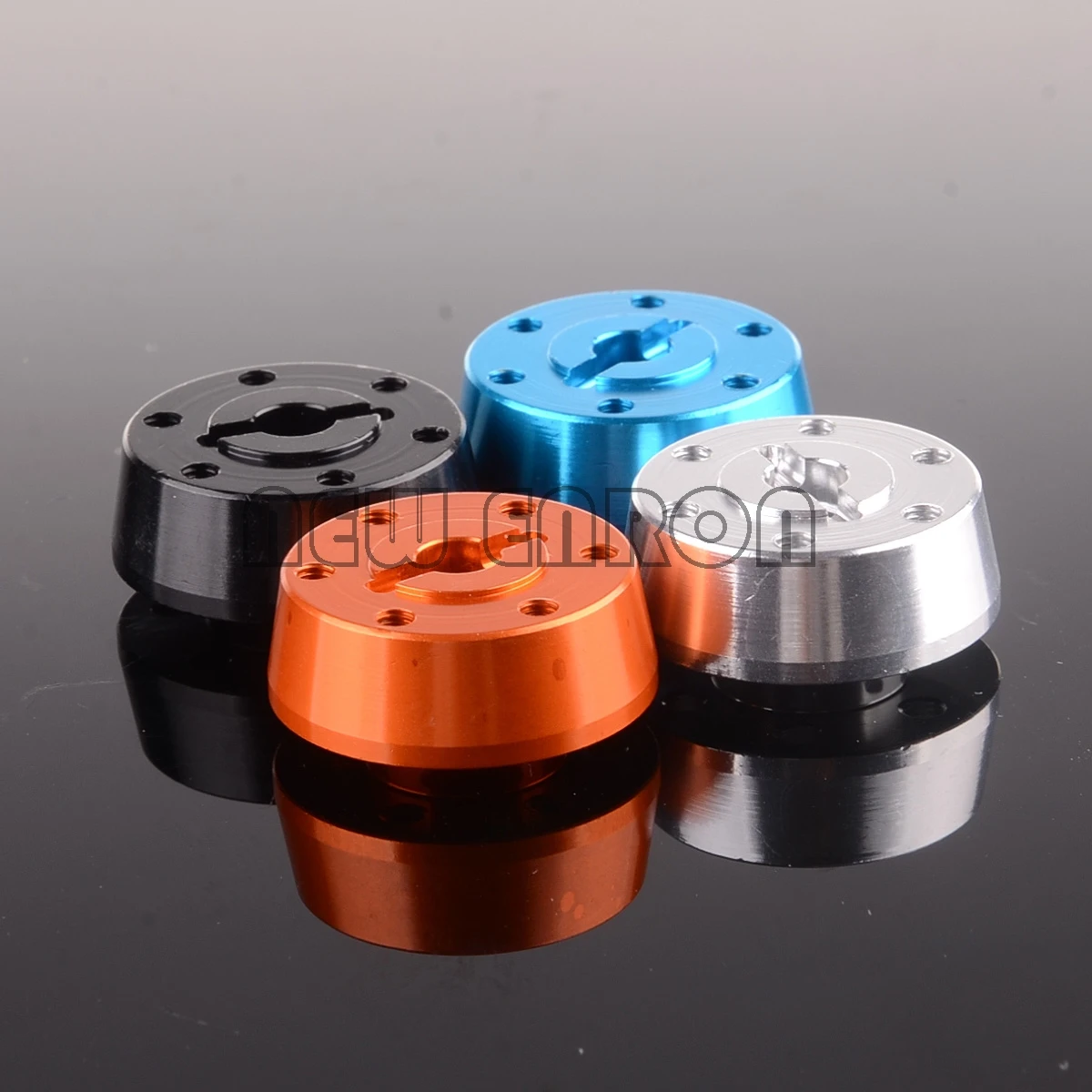 Новый ENRON RC 1/10 Алюминий 2 &quotспереди шестигранник колеса 14 мм AX31010 для 1:10 GPM axial Yeti