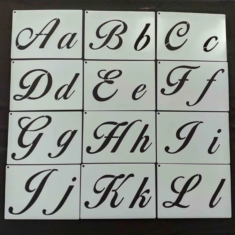 40 шт./компл. алфавиты цифры символы полые формы шоколадный торт помадные сделай