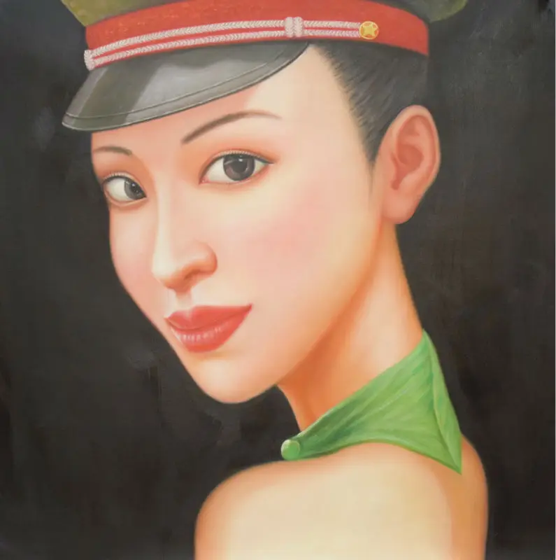 Goede 100% Handgeschilderde Figuur Olieverfschilderij Moderne Sexy Meisje Canvas Schilderij Wall Art Foto Schilderij Voor Woonkamer