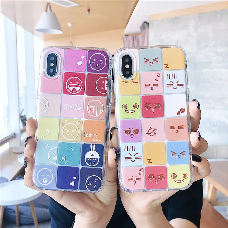 Новый силиконовый смайлик Экспрессия плед креативный милый Корейский мобильный