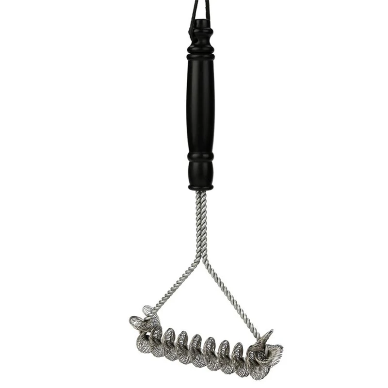 Безопасная Чистящая Щетка для барбекю проволочная щетка 100% защита от ржавчины