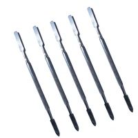 5pcslot dental mixing knife stainless steel mixing palette spatula tool double ended lab instrument dental tools