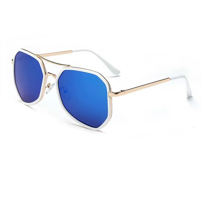 Модные женские солнцезащитные очки для отдыха на открытом воздухе простые из