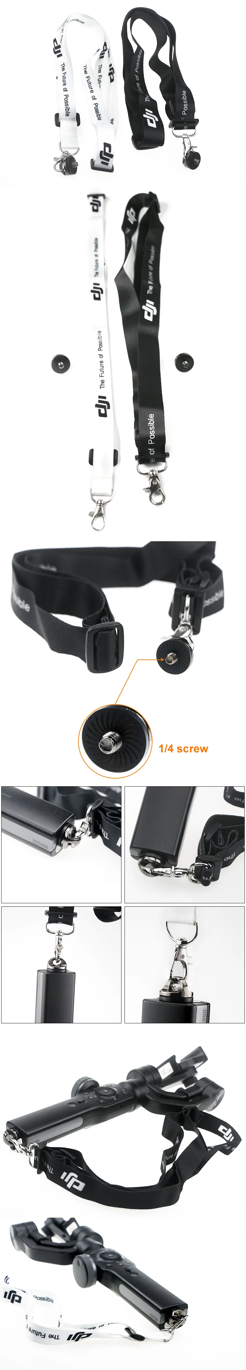 Регулируемый ремень, ремень на шею для DJI OSMO Mobile 3 2 Zhiyun Smooth Q 4 Mijia Feiyu, аксессуары для ручных стабилизаторов