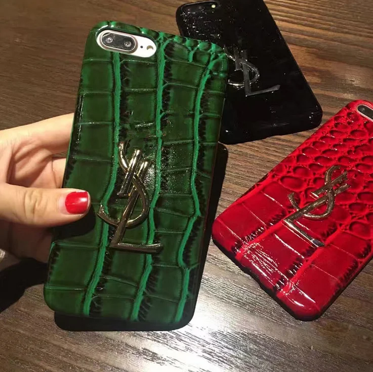 2017 New Arrival For iPhone 7 case Women's fashion darling limited edition lipstick Y&ampS&ampL Fashion crocodile texture |