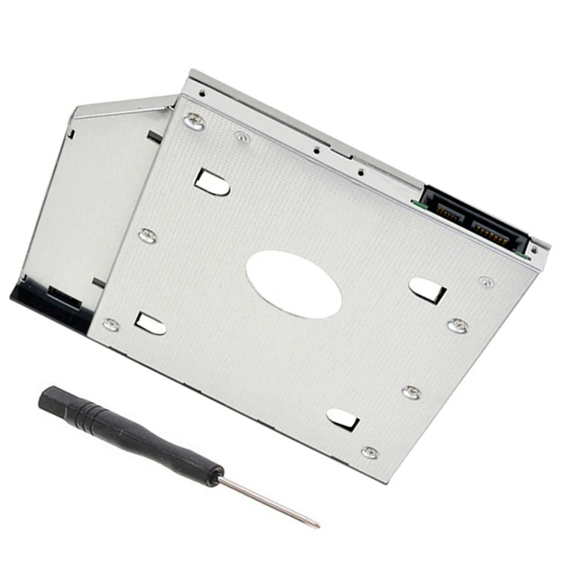 Универсальный SATA 2-й жесткий диск SSD HDD Caddy bay адаптер для HP DELL ASUS ACER TOSHIBA SAMSUNG LENOVO SONY