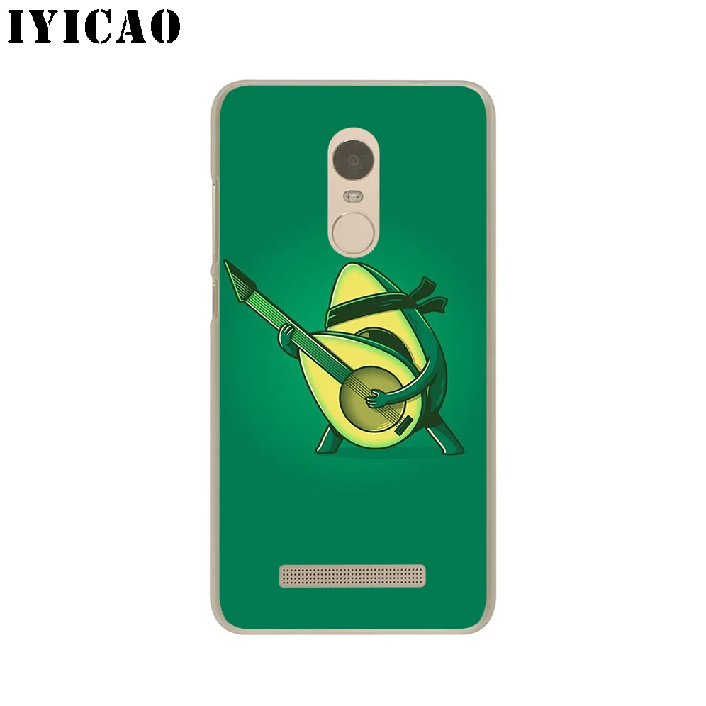 Жесткий чехол IYICAO avocado для Redmi 8A 6A 4A S2 Note 7 3 4 4X 6 5 Pro 5A Prime Plus Go | Мобильные телефоны и