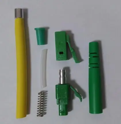 1000PCS LC fiber connector KITS without ferrule Simplex APC UPC SM MM OM3 OM4 3.0mm 2.0mm 0.9mm ftth SC accessories | Мобильные