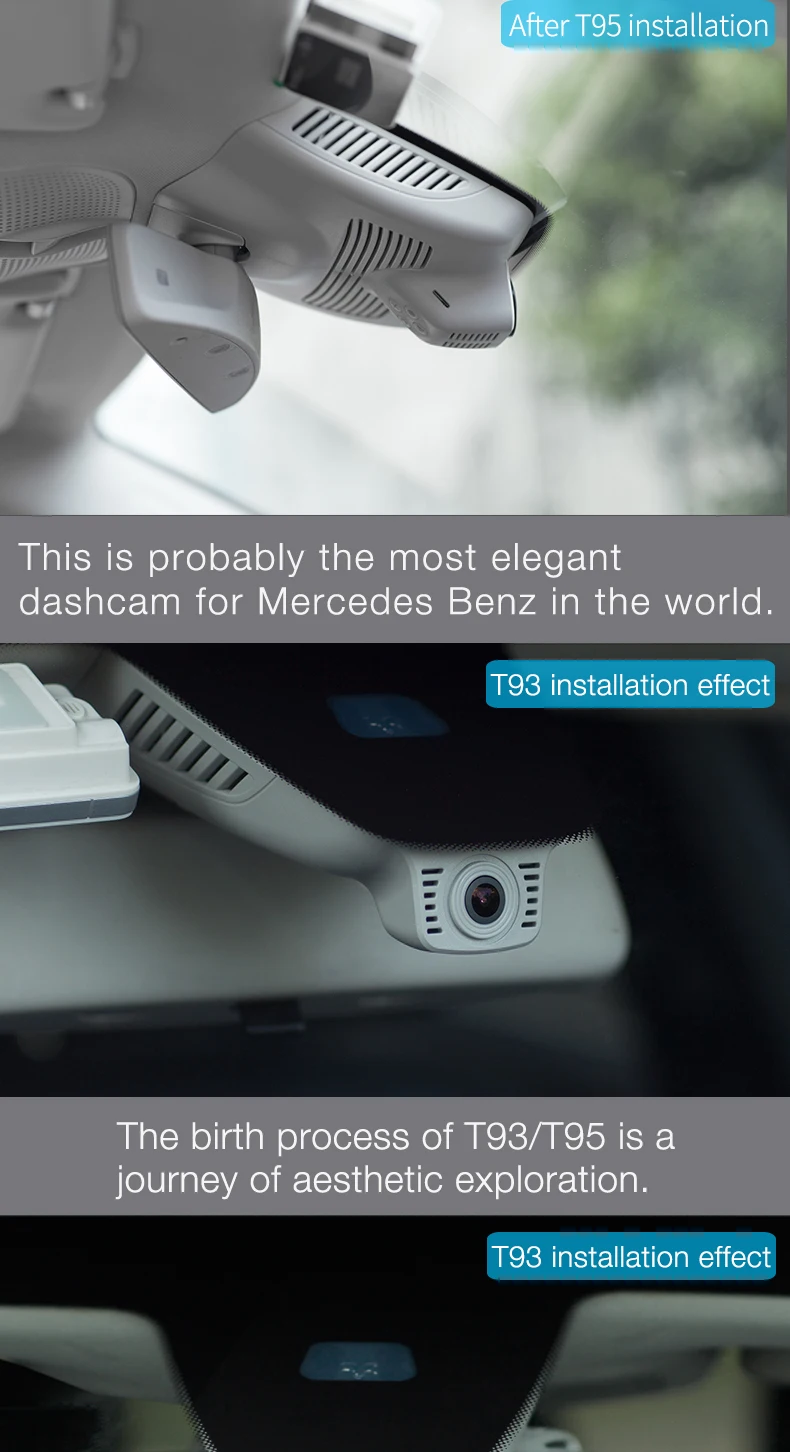 IRO Dashcam T93/T95 для Mercedes Benz E-Class(W213