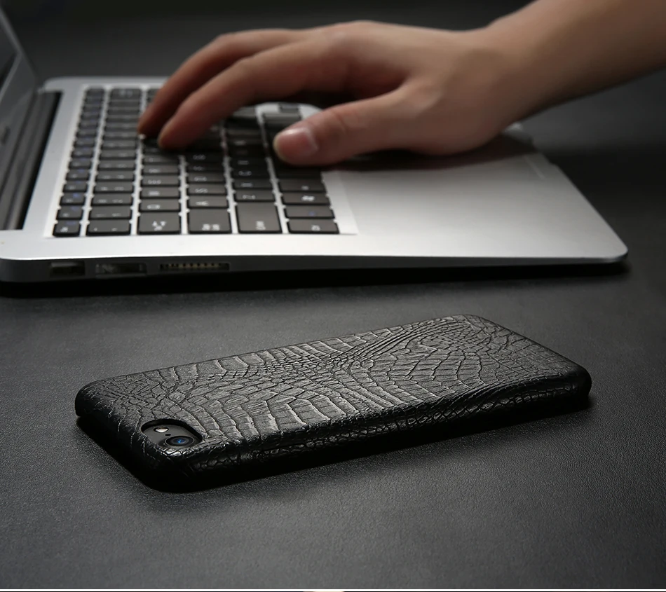Kisscase для iPhone 7 Plus PU кожаный чехол Роскошные крокодиловой кожи Телефон задняя крышка Жесткий ПК Чехол для iPhone 7 В виде ракушки Интимные аксессуары чехол на айфон 7 Чехлы для iPhone 7 чехол на айфон 7 plus