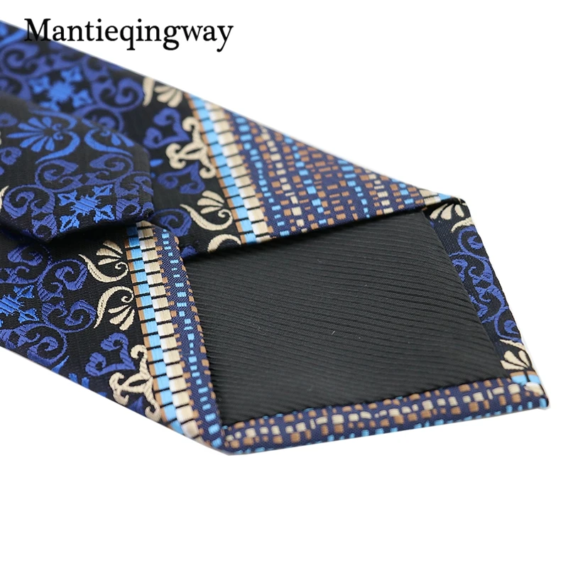 Mantieqingway манжета для жениха 8 5 см шейный галстук набор мужчин платок с принтом