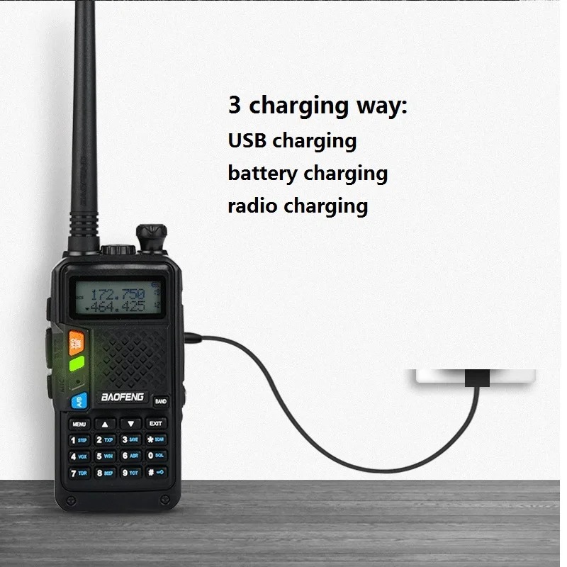 BAOFENG BF R9 рация обновленная версия UV 5R UV5R сканер портативный CB радио UHF VHF трансивер